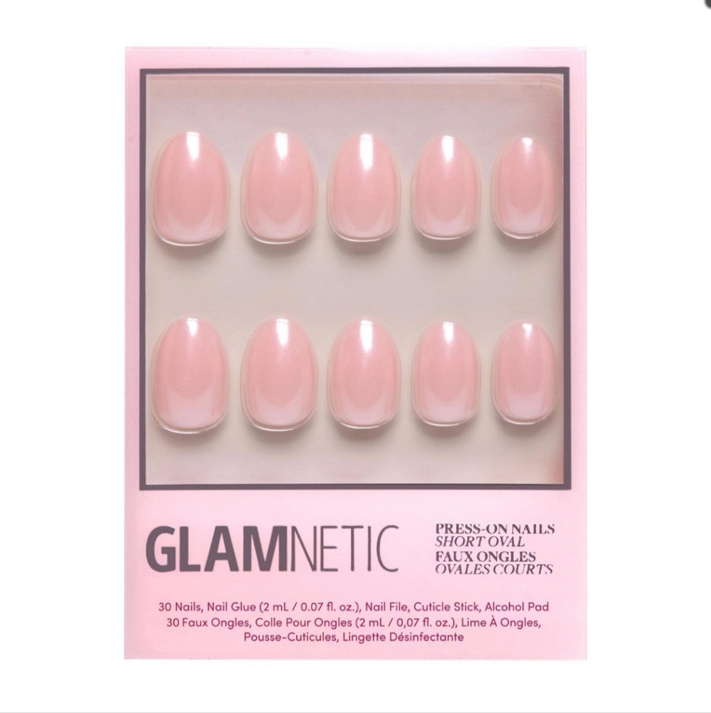 Glamnetic Pink Press-On Nails